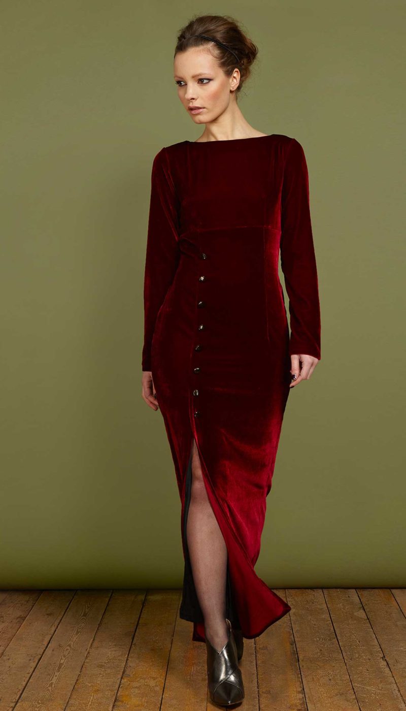 Finley Velvet Maxi Dress