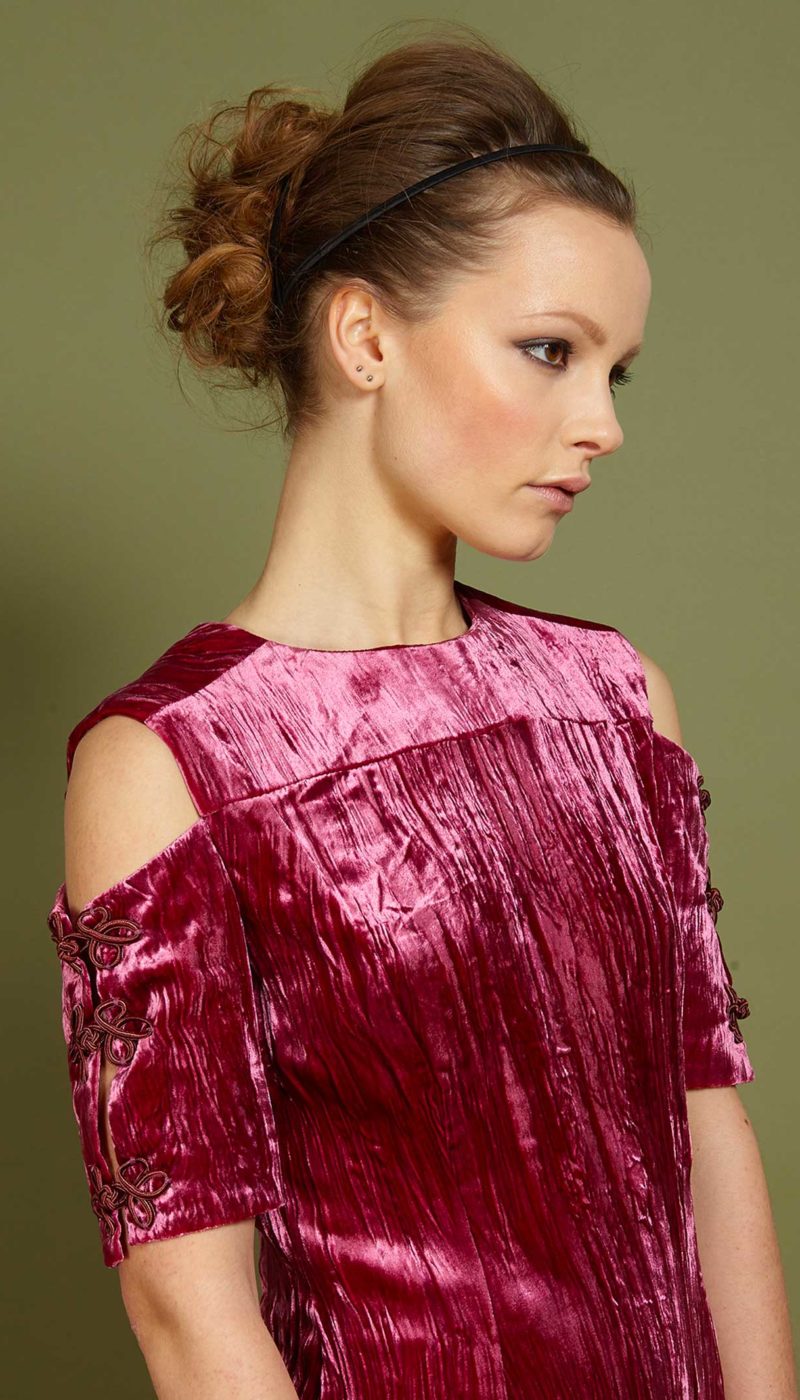 Finn Crushed Velvet Mini Dress