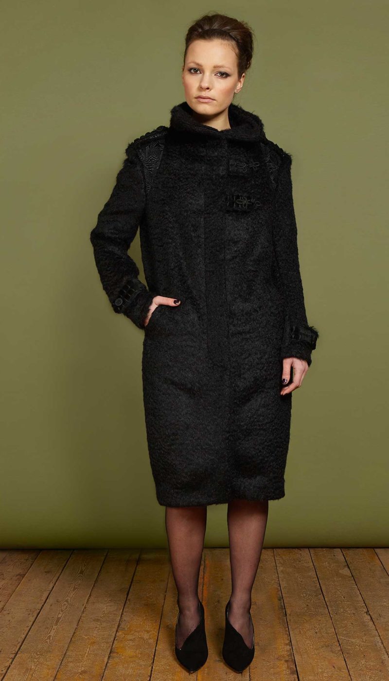Logan Mohair and Guipure Lace Coat