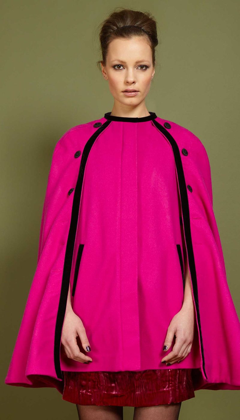 Porter Melton Wool Cape